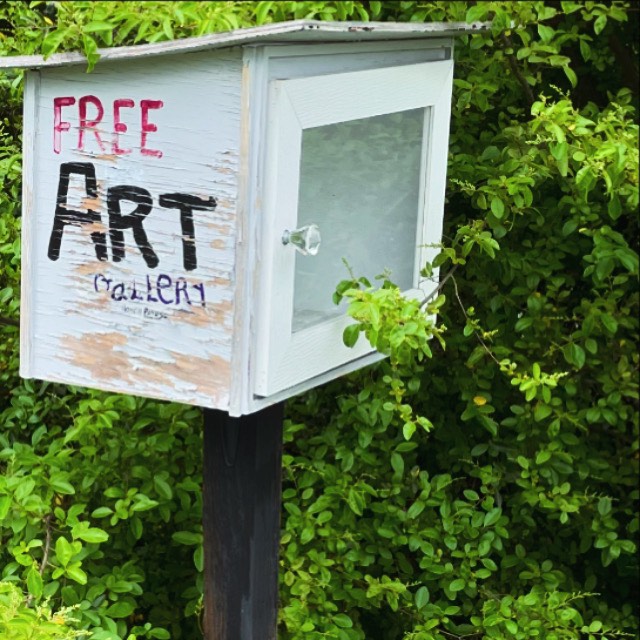 Free art #littlelibraryfree